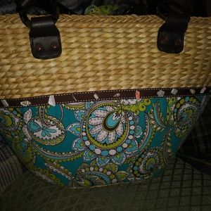 Vera Bradley Basket Tote